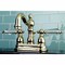 Kingston Brass KS1602WLL 4" Centerset Bathroom Faucet, Polished Brass KS1602WLL - alternate 3